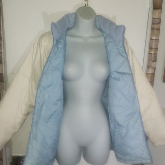 ZeroXposur White zipper front lined jacket in size X-small - Picture 12 of 15